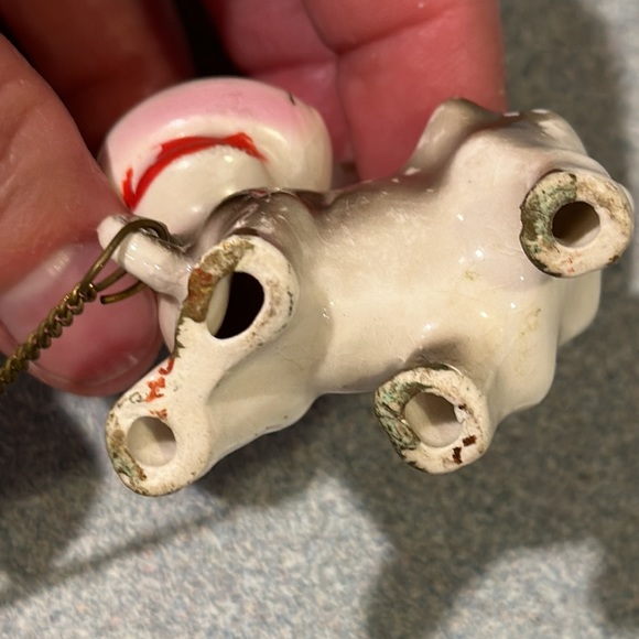 Vintage Japanese Animal Ceramic ANTHROPOMORPHIC cow Family Figurines - Picture 10 of 16